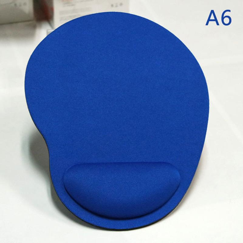 Color Wrist Rest Mouse Pad Memory Superfine Fibre Wrist Rest Pad Ergonomic Mousepad For Typist Office Gaming PC Laptop