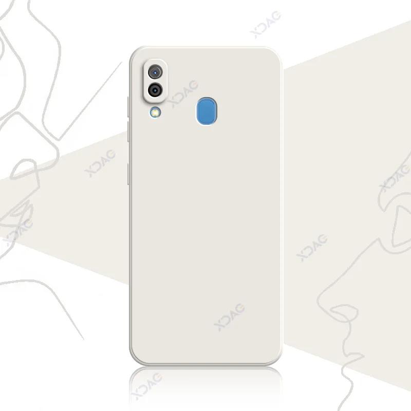 Роскошные модные милые чехлы-накладки для Samsung Galaxy A20 A30 M10S 360, мягкие квадратные жидкие силиконовые чехлы, чехлы для SamsungA30 Armor