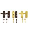 1pc Funny Retro Vintage Mini 1/12 Dollhouse Miniature Key Door Lock