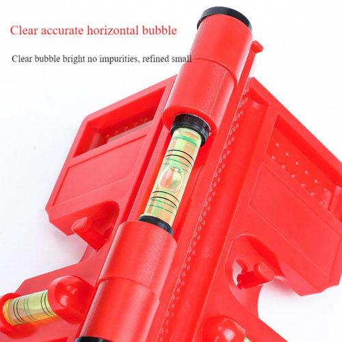 Multifunctional Folding Magnetic Post Leveler for Plumbing, Post Level, Pipe Post Magnetic Tool, Trailer Bubble Level, Horizontal Level Tool, Meter fo