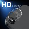 NORTHJO For iPhone 16e Black Circles Camera Lens Protector Tempered Glass HD Clear 3D Full Coverage