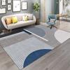 Grey Carpet Modern Living Room Carpet for Bedroom Chair Washroom Floor Mat Washable Dining Room Bedroom Decor Floor Rug
