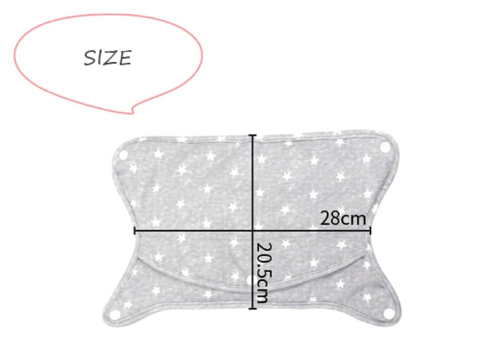 Baby Drool Drool One Size Fits Neck Newborn Free Bib [Nap Nap] Carrier, Cover, Cover, All, 100% Cotton, Cover, Neck, Washable, Drool, Fit! (Blue)