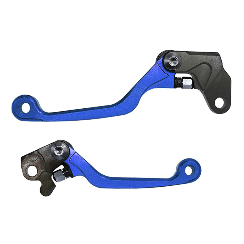 Motorcycle Short Brake Clutch Levers Handle for WR250 Replacement Aluminum Brake Clutch Lever Adjustable Brake Lever