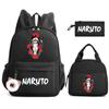 3Pcs/set Anime Naruto Backpack with Lunch Bag Pencil Case Back To Schoolbag for Boy Girl Bookbag Men Women Leisure Travel Bag