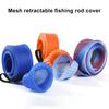 Чехол для удочки 170 см с наконечником с заглушкой, эластичная дышащая сетка, легкая складная защита для удочки, аксессуары для рыбалки