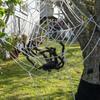 Stretchy Halloween Spider Web Giant Halloween Plush Cobweb Durable   Ghost Festival