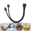 Кабель USB 3.0 19/20 Pin для передней панели материнской платы настольного компьютера с фиксированными ножками