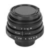 35mm Camera Lens F1.6 Large Aperture C Mount Fixed Focus Manual Focus Lens for Mirrorless Camera