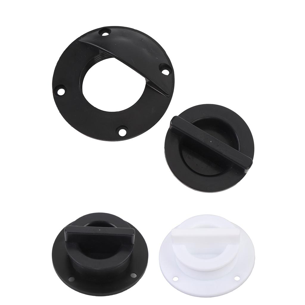Boat Deck Drain High Toughness ABS Easy To Unscrew Deck Floor Drain Scupper for Yachts Speedboat Kay