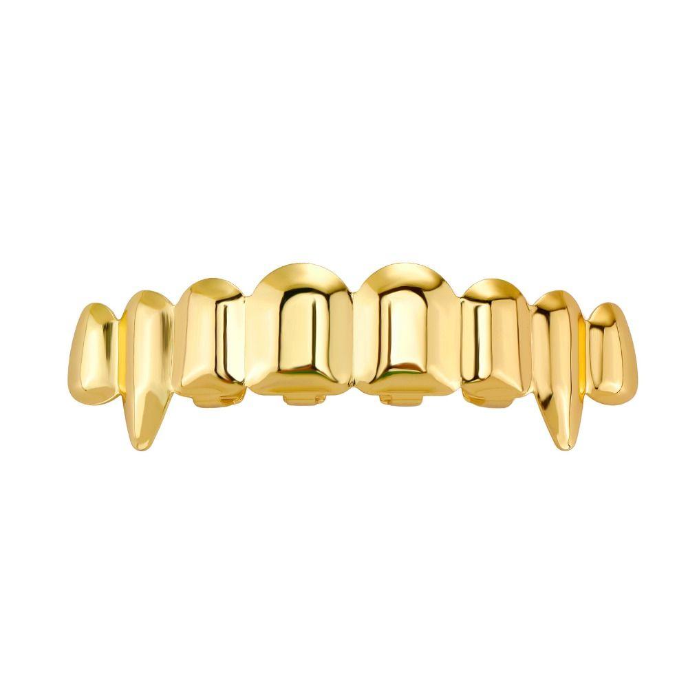 Hip Hop Fangs Glossy Teeth 8/8 Teeth Jewelry Classic Mouth Tooth Caps Party