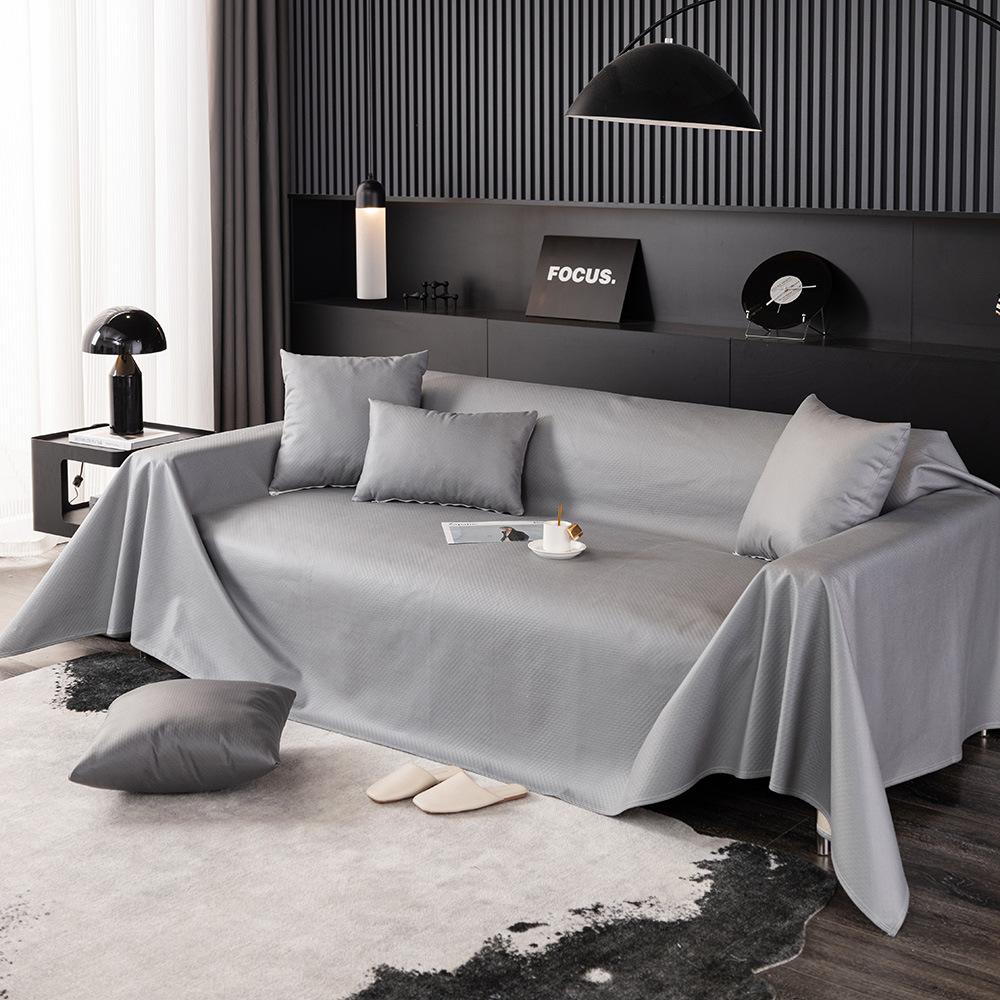 Простое водонепроницаемое полотенце для дивана, новое устойчивое к моче, против царапин, универсальное шерстяное полотенце Four Seasons с антипригарным покрытием, чехол для дивана, полотенце из искусственной кожи, осень и зима