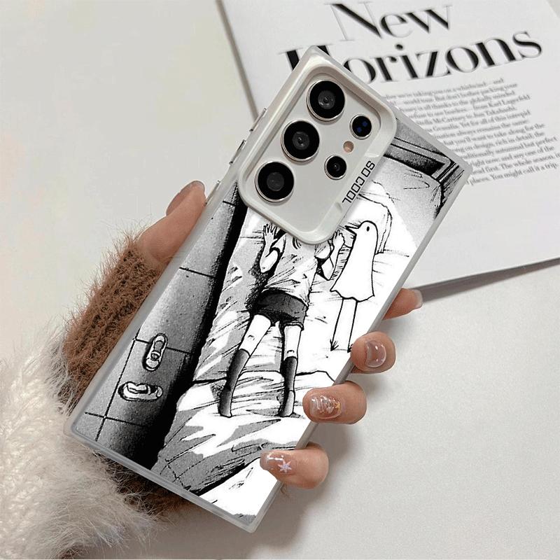 Oyasumi Punpun Anime Soft Phone Case for Samsung Galaxy S24 S25 FE S26 Edge S23 Ultra S22 Plus S21 + Shockproof Cover Back Shell