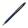 Cross Ballpoint Pen Century 2 Translucent Cobalt Blue Lacquer Regular Import Product Oil-based NAT0082WG-138