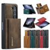 Split Wallet Card Holder Leather Case for Samsung Galaxy Z Fold 6 5 4 3 5G Magnetic Stand Phone Bag Cover for Samsung Z Fold6