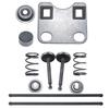 Steel Intake Exhaust Valve Kit Replacement for Honda GX160 GX200 5.5HP 6.5HP Engine Components Set