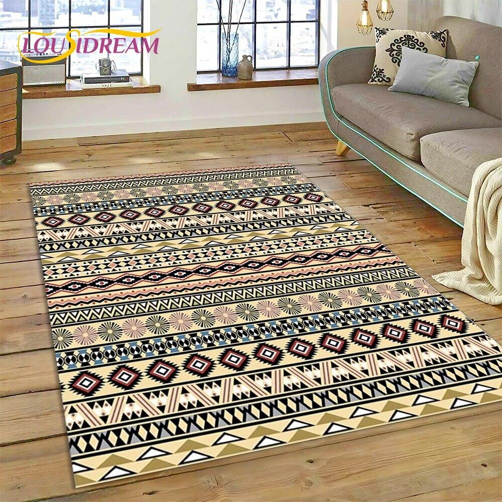 Classics Bohemia Nordic Turkish Celts Carpet Rug for Home Living Room Bedroom Sofa Doormat Decor,kid Area Rug Non-slip Floor Mat