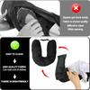 Travel Neck Pillow Self-filling Travel Pillow Portable Stuffable Neck Pillow For Travel With Refillable Support Cushion