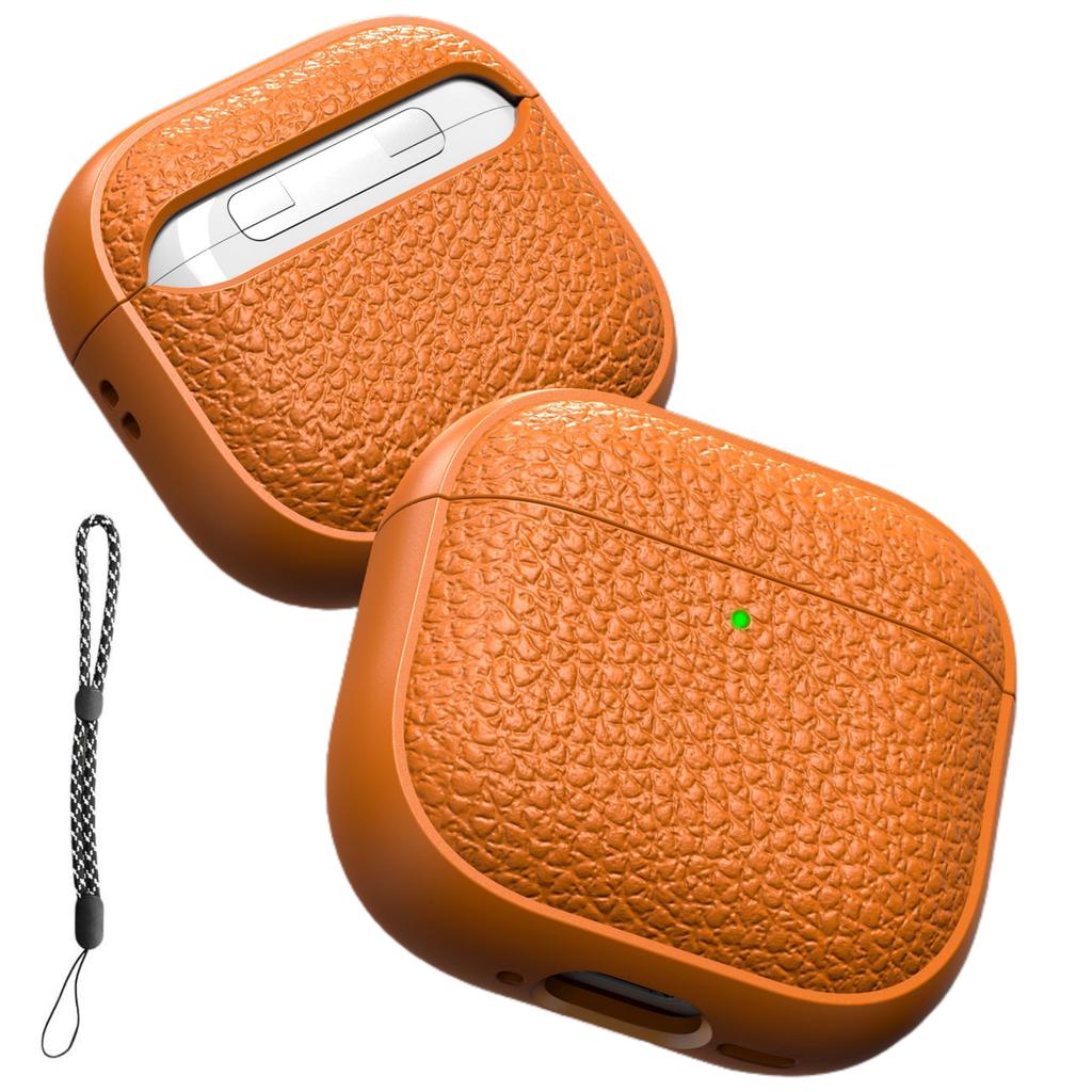 Для AirPods Pro 3 Чехол для Airpods Pro 2 Чехол 2025 Новый Защитный Чехол с Текстурой Тонкий Чехол с Петлей для Шнурка для AirPods 4