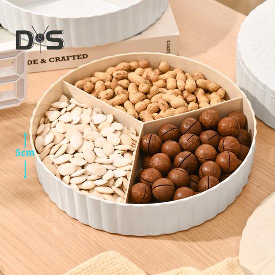 Коробка для сухофруктов с влагонепроницаемой крышкой, многослойная многофункциональная коробка для хранения продуктов большой емкости