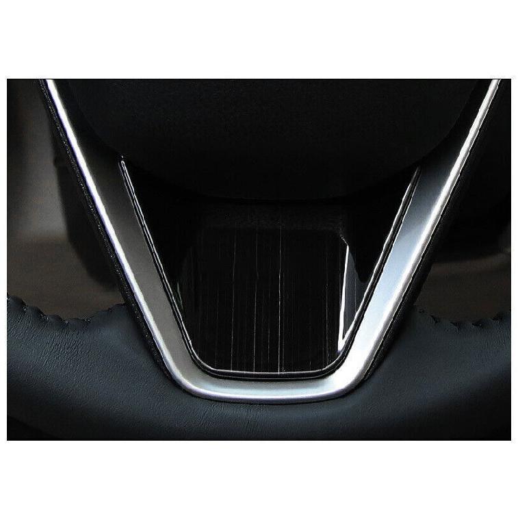 Inner Steering Wheel Sheet Cover Trim For Toyota Camry 2018-2023 Black Titanium