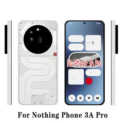 Для Nothing Phone 3A Pro Тонкие прозрачные мягкие матовые чехлы для телефонов TPU Для Nothing Phone 3A Pro 2025 Прозрачная силиконовая задняя крышка