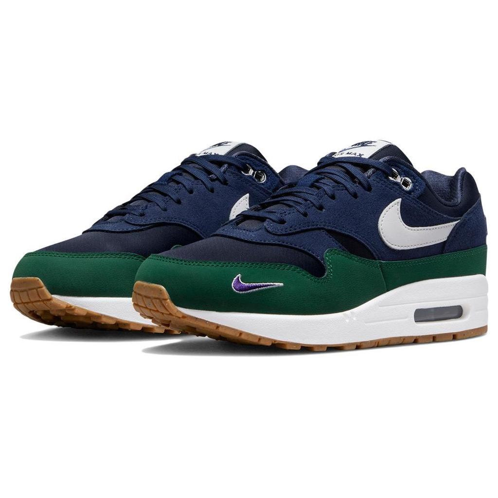 Nike Air Max 1 QS Letterman Pack Women Sneakers Blue Obsidian White DV3887-400
