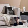 Actor NNijiro MMurakamiS Cushion Cover Throw Pillow Cover Hidden Button Durable Polyester Chair Cushion