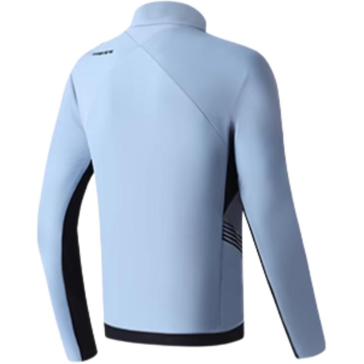 Fila Модная куртка серии Golf со стойкой и мягкой текстурой для мужчин, куртки, двухцветный синий A11M315514F