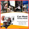 Многофункциональная мини-ленточная шлифмашина, 7-ступенчатая регулируемая электрическая ленточная шлифовальная машина, низкий уровень шума, инструмент для шлифовки и заточки под углом 15°