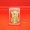 Shuibei 999 Fine Gold Phone Sticker 2mg: God of Wealth, Persimmon, Lucky Cat Amulet Souvenir Gift.