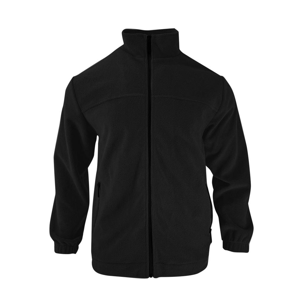 Мужская куртка-кардиган с воротником-стойкой, однотонная, мужская повседневная флисовая куртка-кардиган