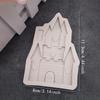 1pc-Castle Chocolate Mold - Cartoon Building Candy Mold for DIY Cake Decorating and Baking - Silicone Mold for Biscuit Making