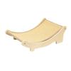 Wooden Elevated Cat Hammock Bed Scratch Proof Secure Resting Stable Structure Cat Scratcher Bed for