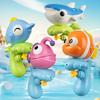 Cartoon Water Gun For Kids Mini Animal Squirt Gun Summer Beach Pool Bath Toy Outdoor Water Fighting Game Toy For Boys Girls