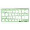 Measuring Tool Circles Oval Multi Shaped Template Ruler Curve Ruler Geometric Ruler Drawing Ruler