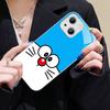 Cartoon D-Doraemons Tempered Glass For Iphone 14 13 12 11 Pro Mini XS MAX 14Plus X XS XR Fundas