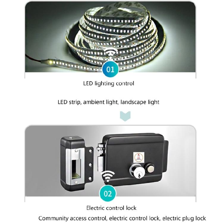 Беспроводной пульт дистанционного управления передатчик и приемник DC12V 433 МГц частота поддержка нескольких режимов работы для гаражных ворот