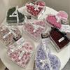 Clear Heart Shaped Plastic Container Transparent Valentine Present Flower Box for Valentine Packaging