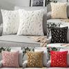 Plush Couch Pillowcase Gilded Feather Cushion Cover Throw Pillow Covers  Home Office Living Room