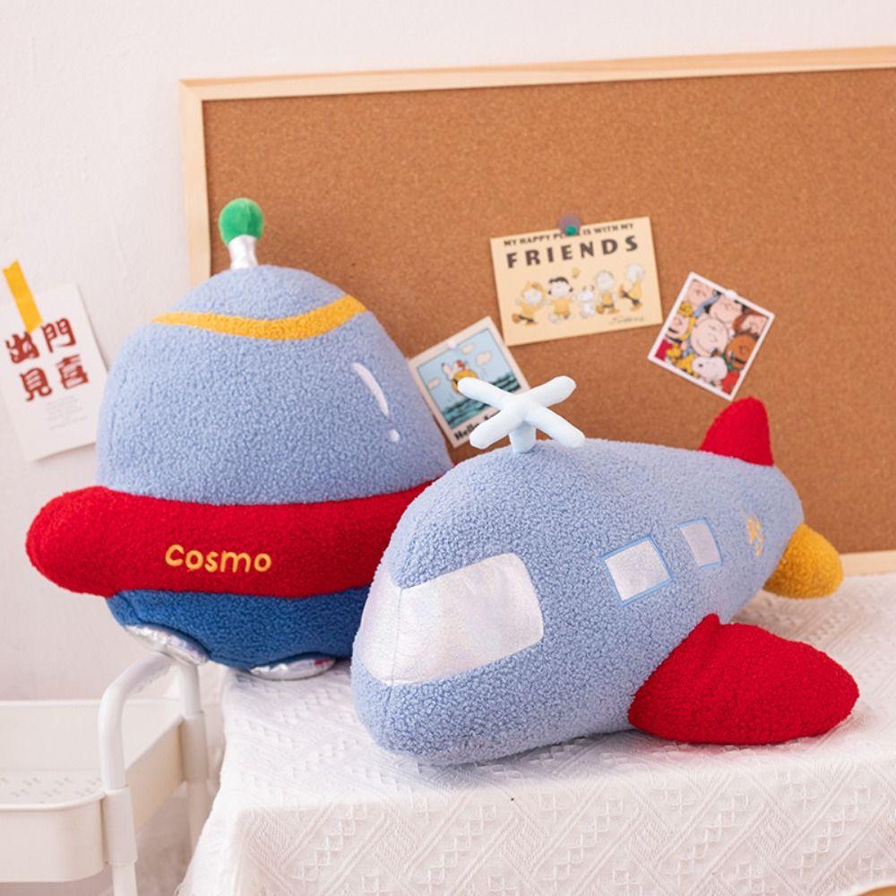 UFO Rocket Plush Doll Space Series Plush Toys Space Theme Stuffed Toys Astronauts Plush Toys