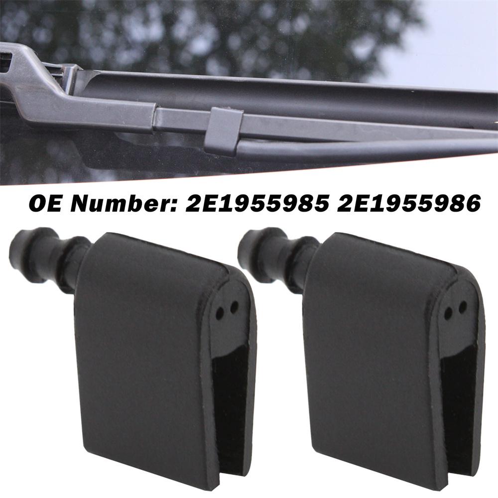 2x Windscreen Washer Jet Nozzle W/ 2m Hose For Mercedes-Benz Sprinter 2E1955985