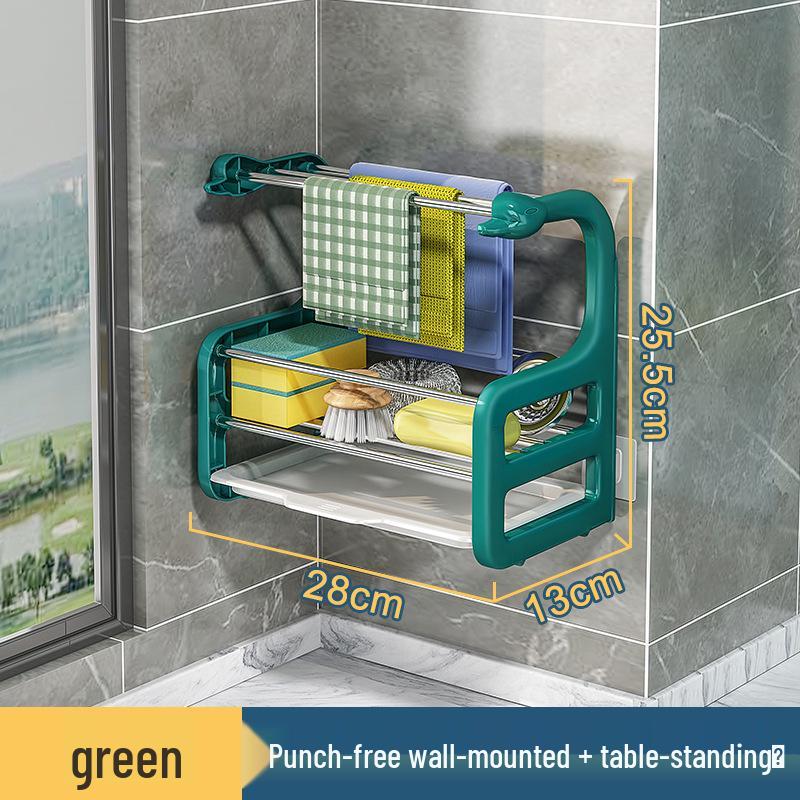 Настенная сушилка и органайзер для кухонных тряпок