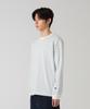 CHAMPION Loose Fit Striped Long Sleeve T-Shirt Ecru