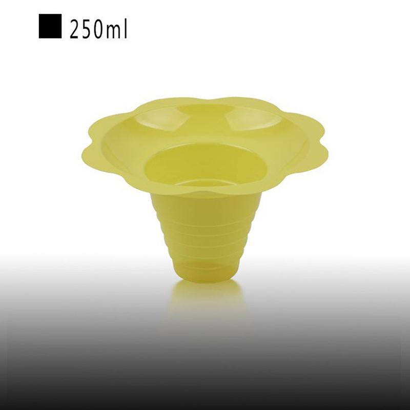 20 шт. одноразовые чашки для йогурта, снежные конусы, чашки для мороженого, смузи, чашка для мороженого, бритый лед, песок, чаша для льда, цветок, снег, чашка для льда