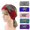 Fashion Women Thermal Hand Knitting Wool Head Hairband Sweet Girls Hair Hairband