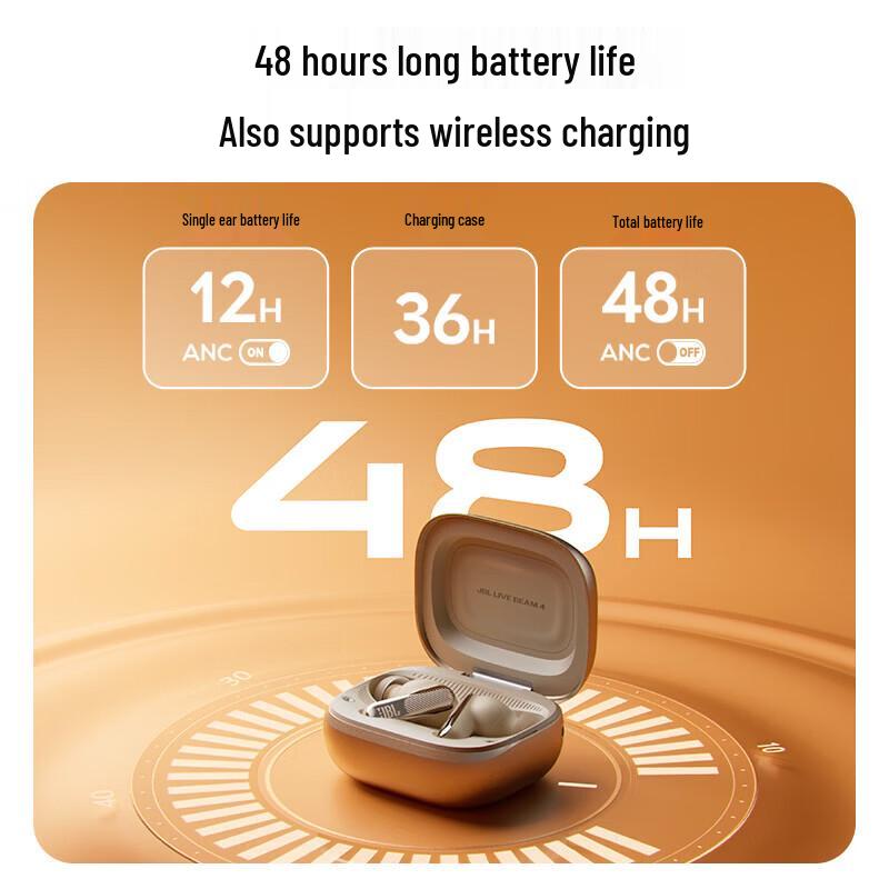 JBL Live Beam 3 True Wireless Noise Cancelling Earbuds