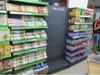 Кронштейн для полки-сетки An Chen Supermarket: Маленький стеллажный кронштейн для супермаркета/магазина у дома с полосой для ценников