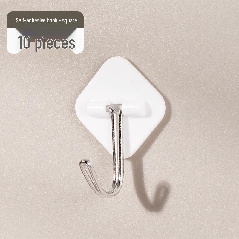 Крючки с сильным клеем без сверления: Не оставляющие следов настенные и дверные крючки для кухни и ванной комнаты