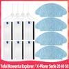 For Rowenta Tefal Explorer X-plorer 20 40 50 Series Isweep X3 Robot Vacuum Cleaner Spare Parts Side Brush Hepa Filter Mop Rag
